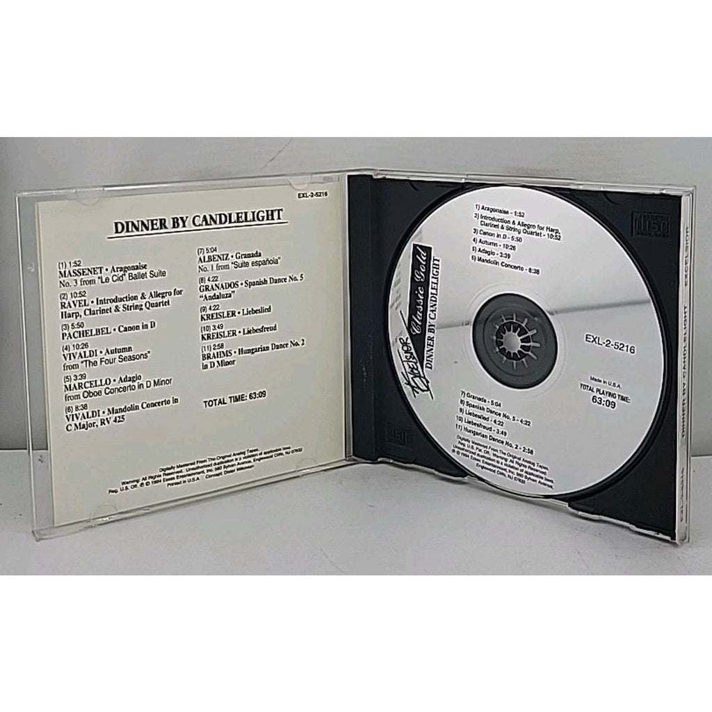Dinner by Candlelight EXCELSIOR Classic Gold - Audio CD