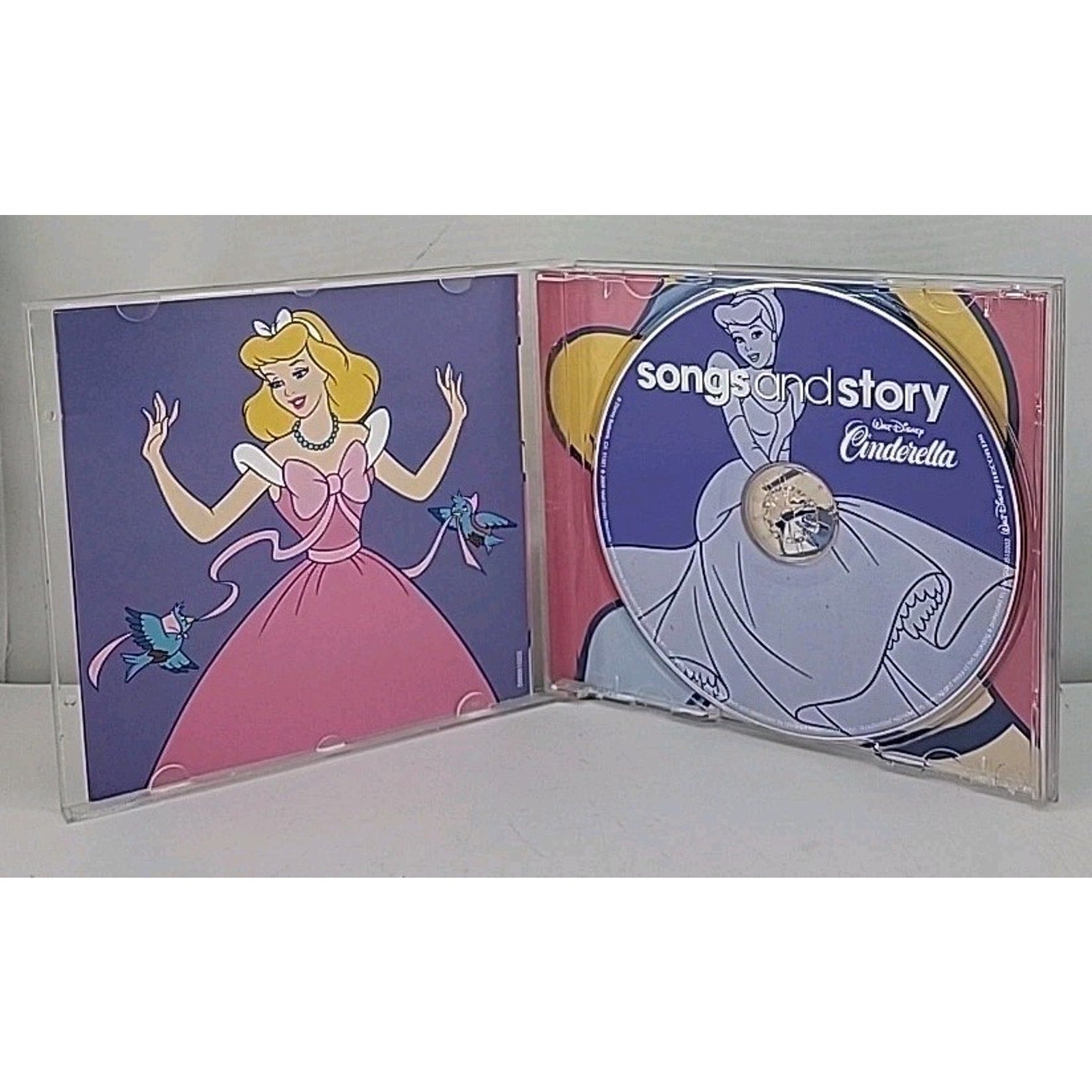 Songs and Story: Cinderella by Disney (CD, 2010)