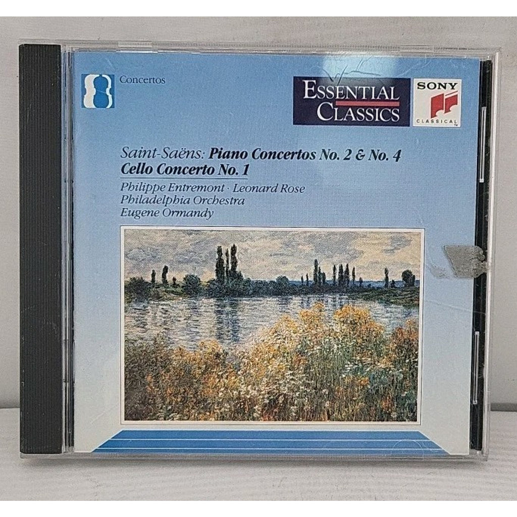 Piano Concerti 2 & 4 by Philippe Entremont (CD, 1992)
