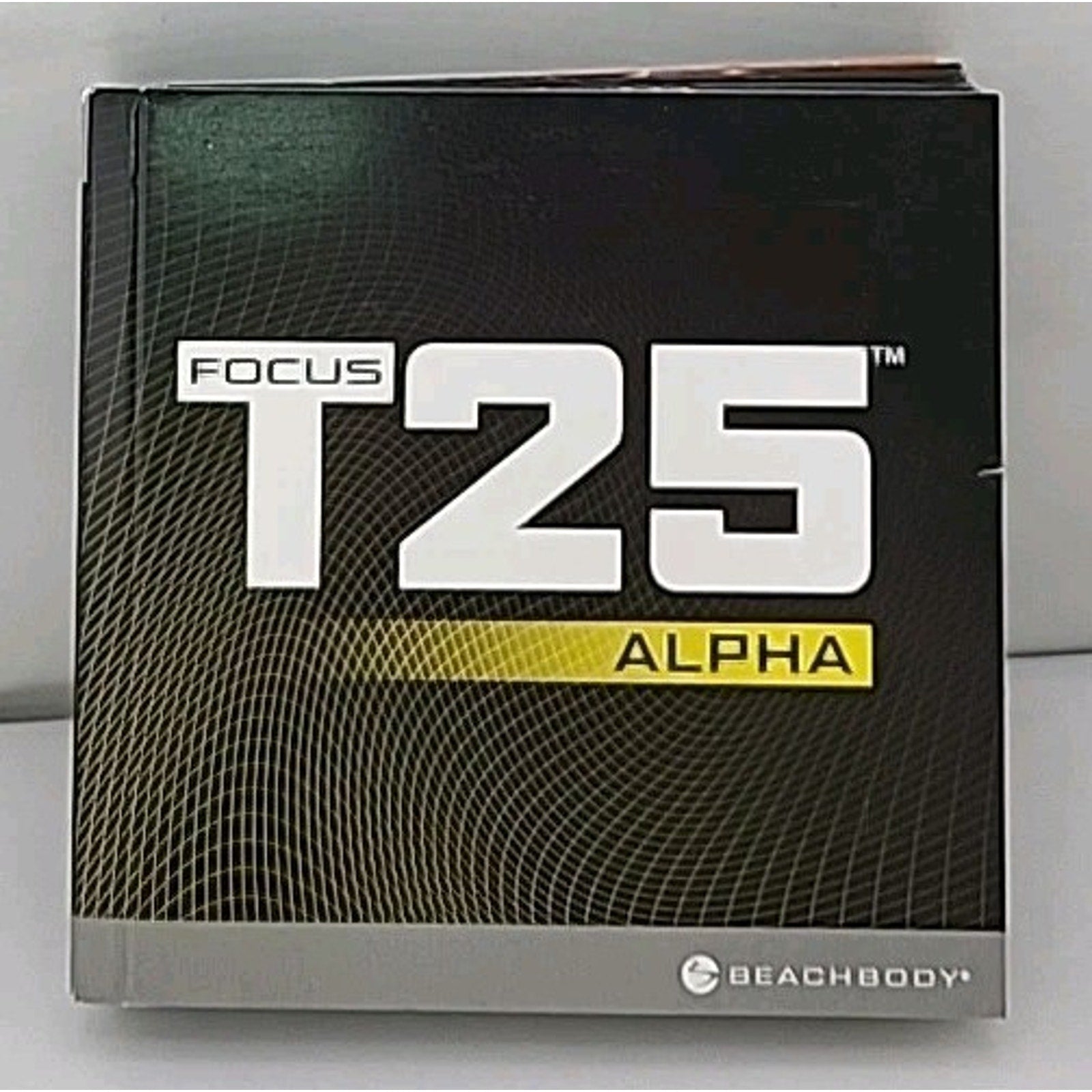 Beachbody Focus T25 Alpha CD Set Workout Nutrition Guide *Missing 1 Disc*