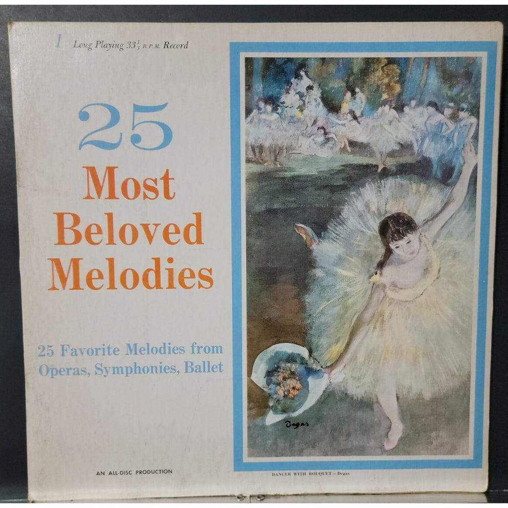 Various ‎– 25 Most Beloved Melodies (Vinyl)
