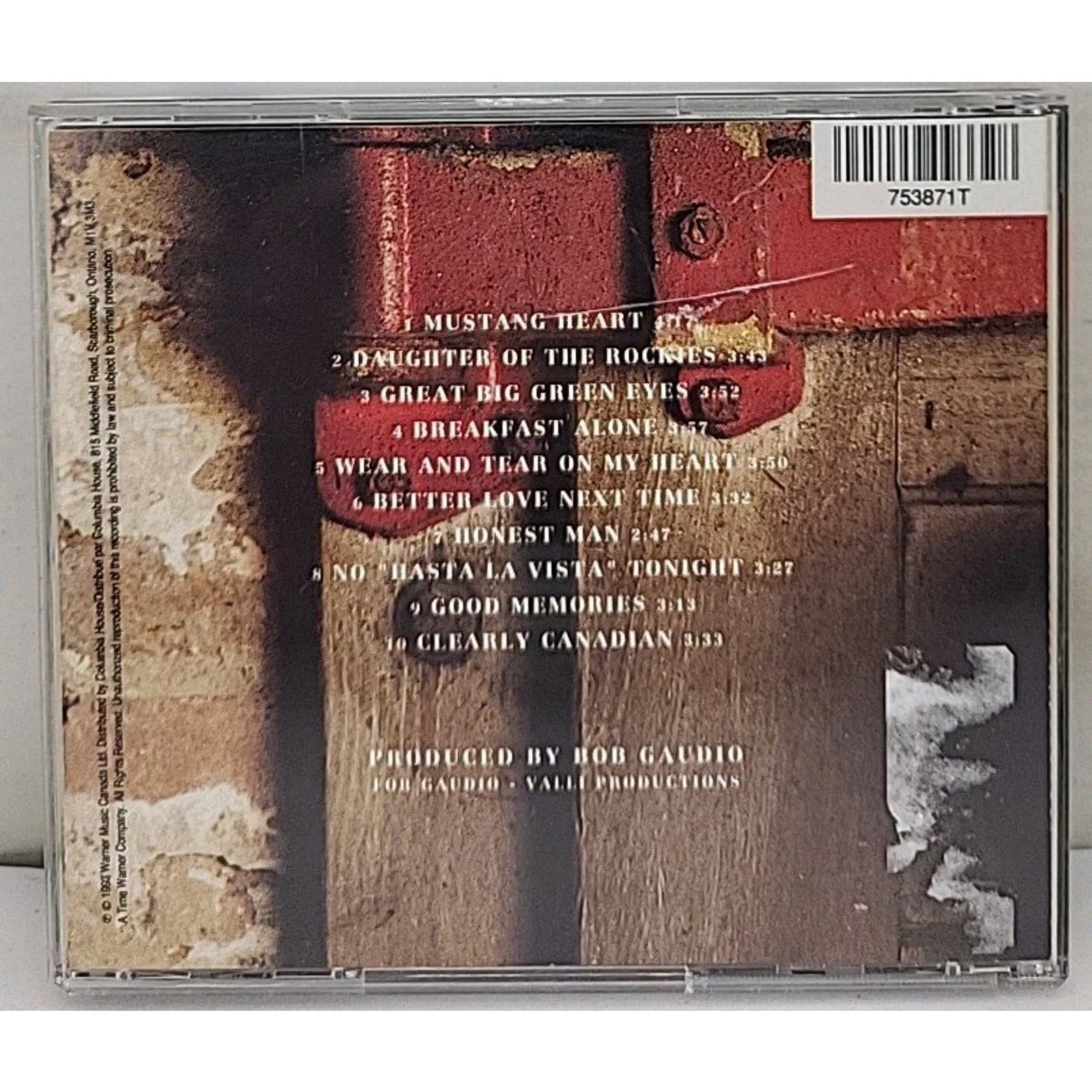 George Fox - Mustang Heart (CD, 1993)