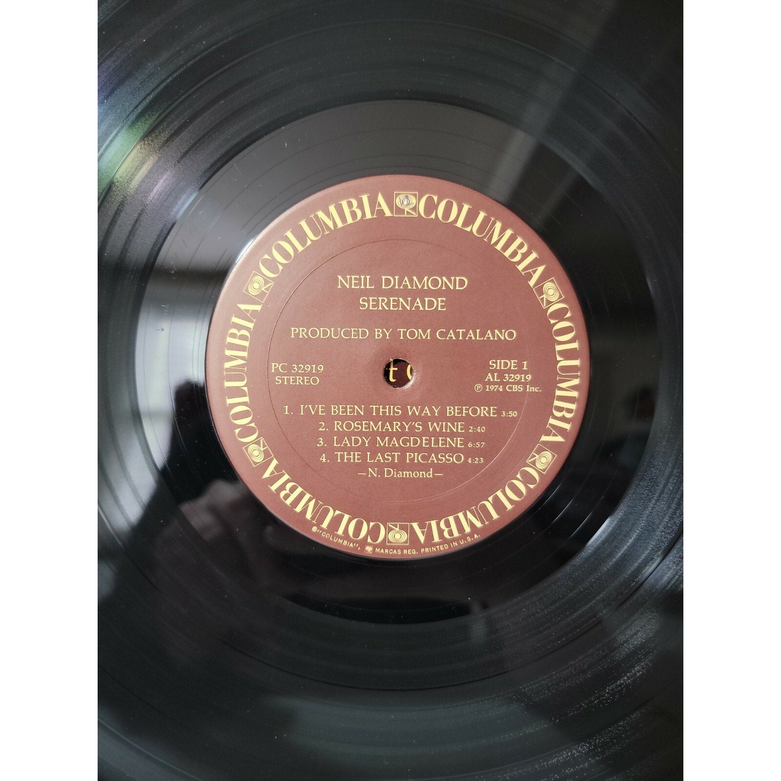 Serenade by Neil Diamond (Vinyl, Columbia (USA))