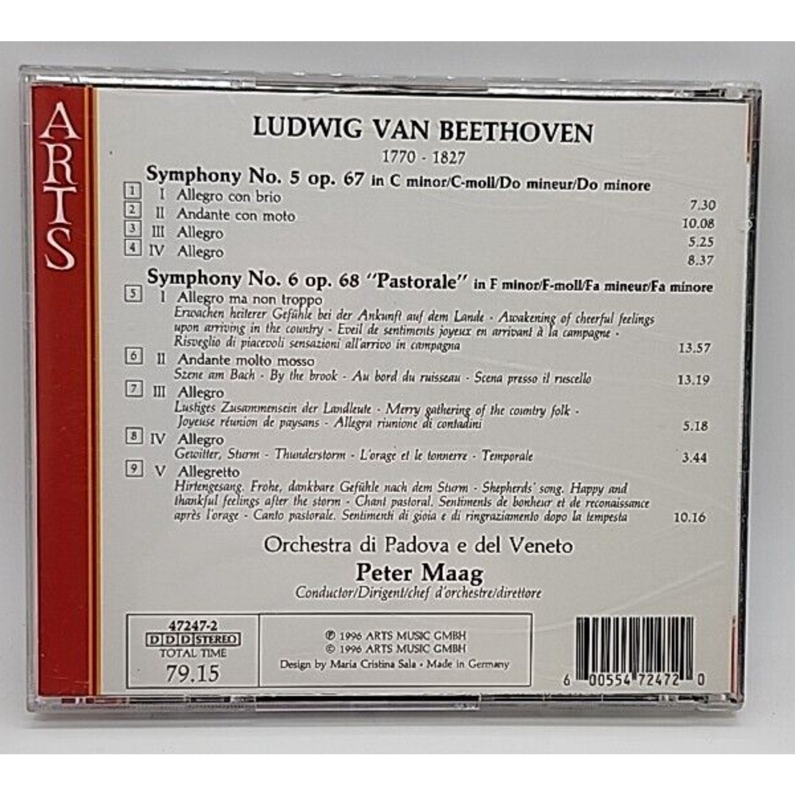 Symphony 5 & 6 by Peter Maag (CD, 1996)