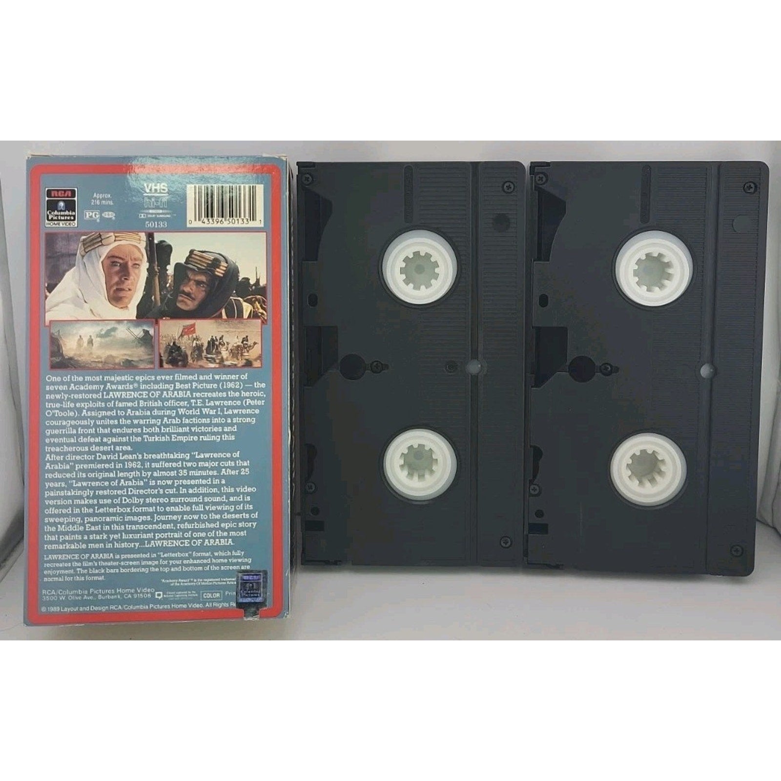 Lawrence of Arabia (VHS, 1992, Restored Version Letterboxed)