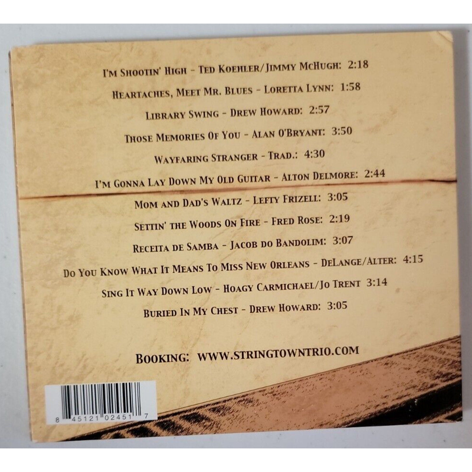 Stringtown Trio (CD)