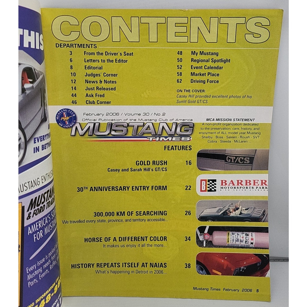 Mustang Times February 2006 Volume 30 #2
