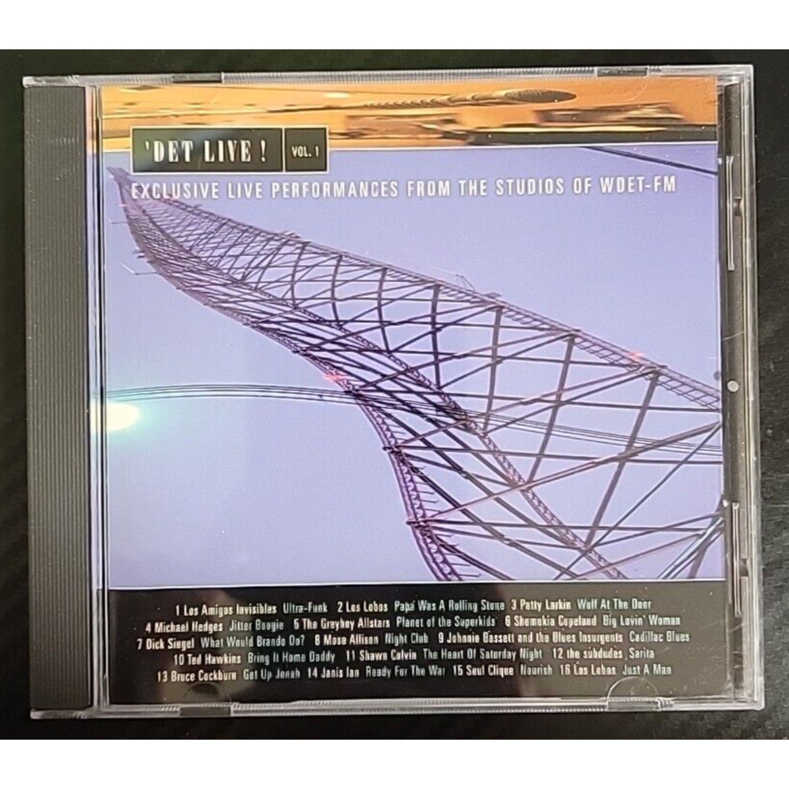 'DET LIVE! Vol.1 - Exclusive Live Performances WDET FM (CD 1999)