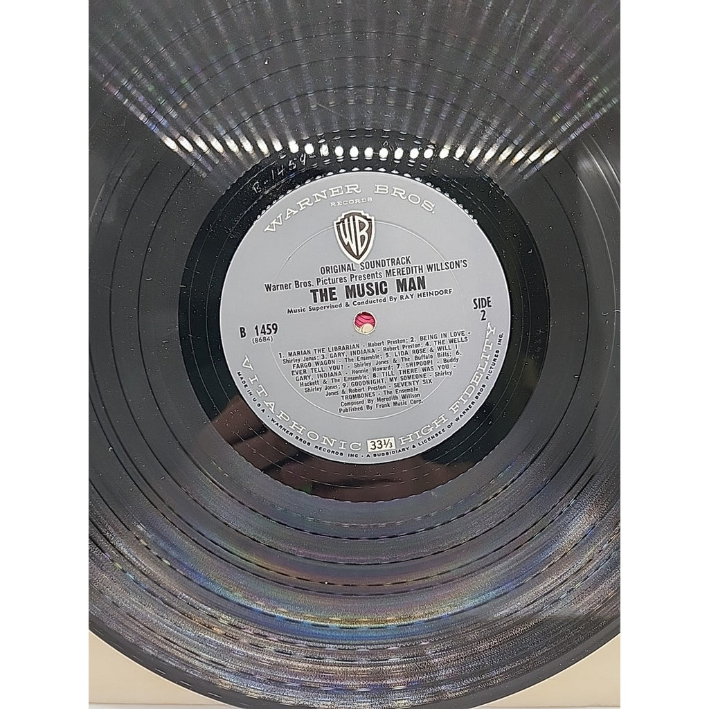 The Music Man: Robert Preston, Shirley Jones Original Soundtrack Recording LP