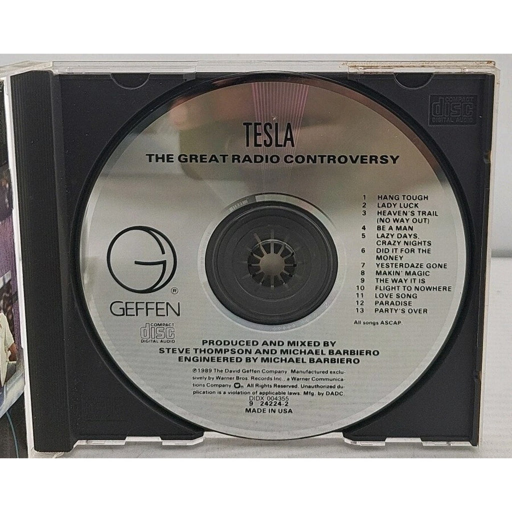 The Great Radio Controversy By Tesla On Audio CD Album