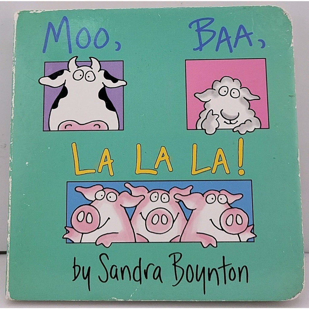 Moo, Baa, la la La! by Sandra Boynton (1982, Children's Board Books / Children's