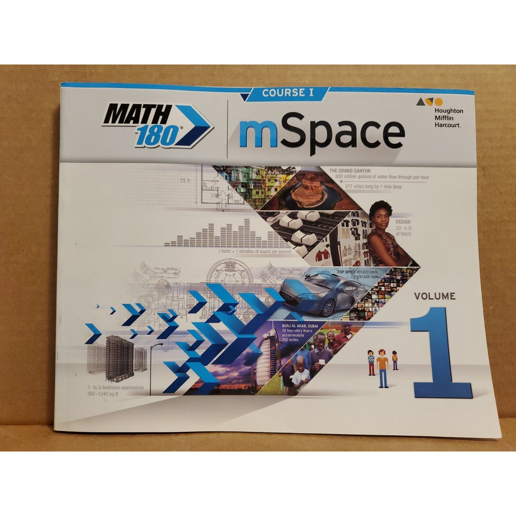 Math 180 mSpace Course I Volume 1 2014 Paperback 9780545848527
