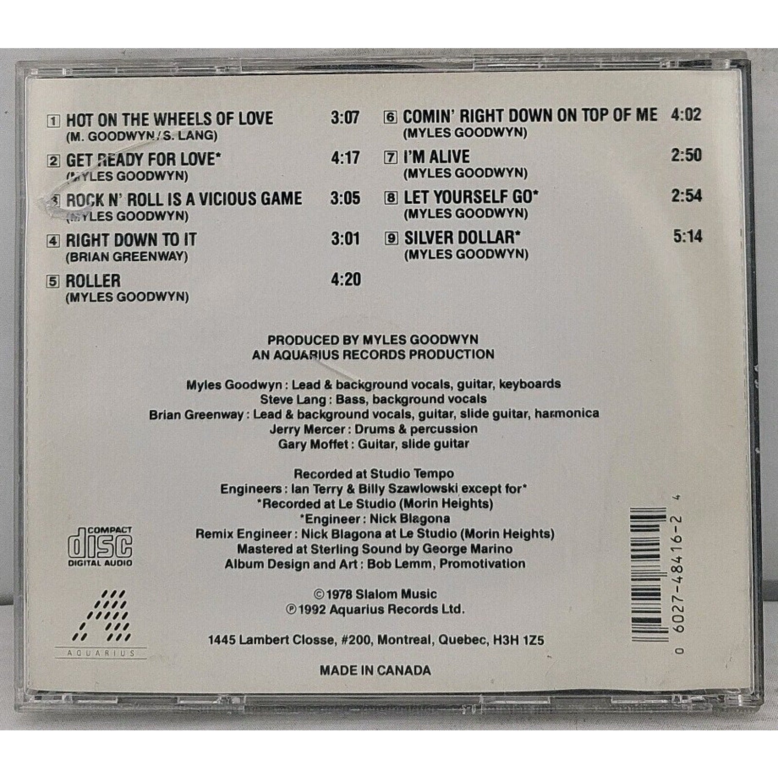 First Glance by April Wine (CD, 1999)