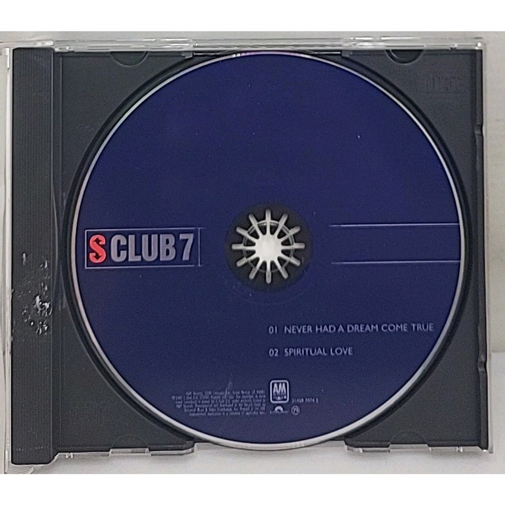 Never Had a Dream Come True [Single] by S Club 7 (CD, Apr-2001, A&M (USA))
