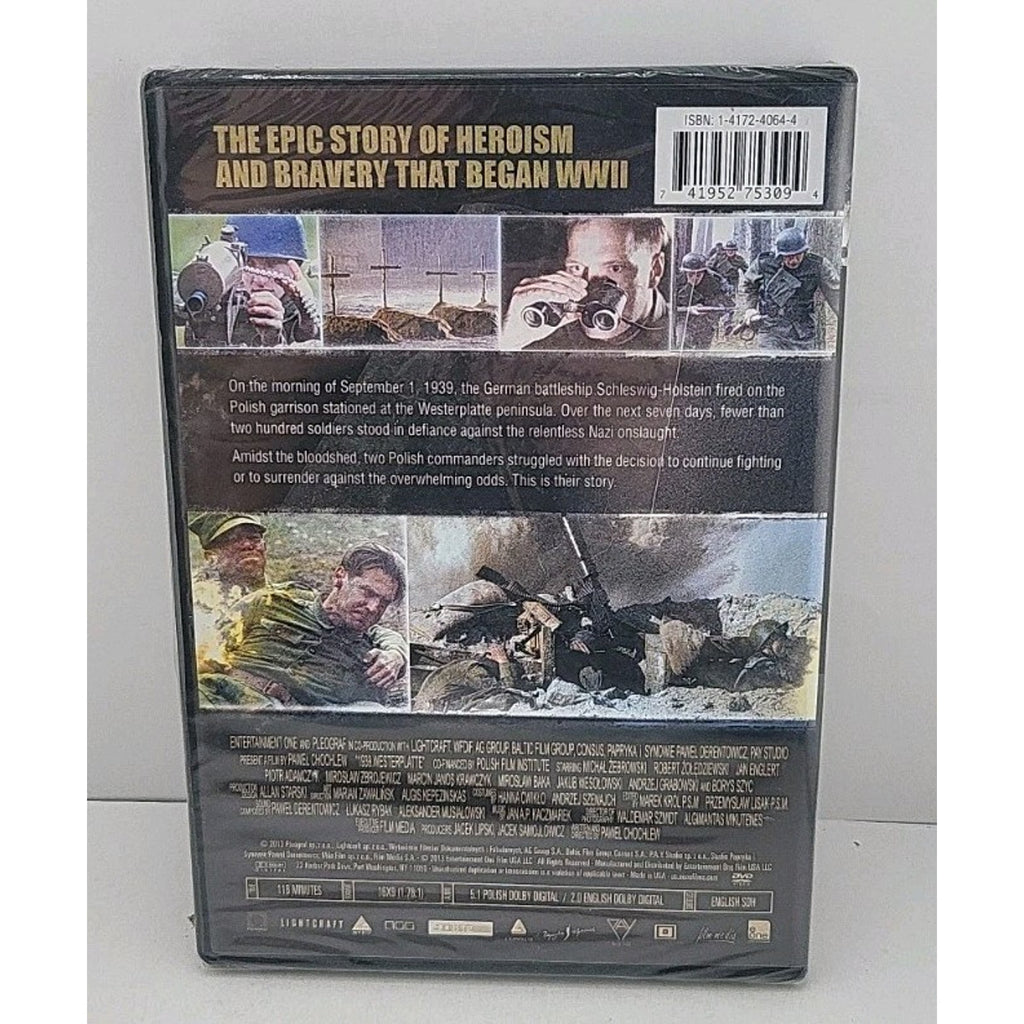1939: Battle of Westerplatte (DVD) *Brand New*