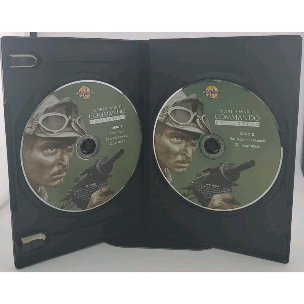 World War II: Commando Collection (DVD, 2010, 2-Disc Set)