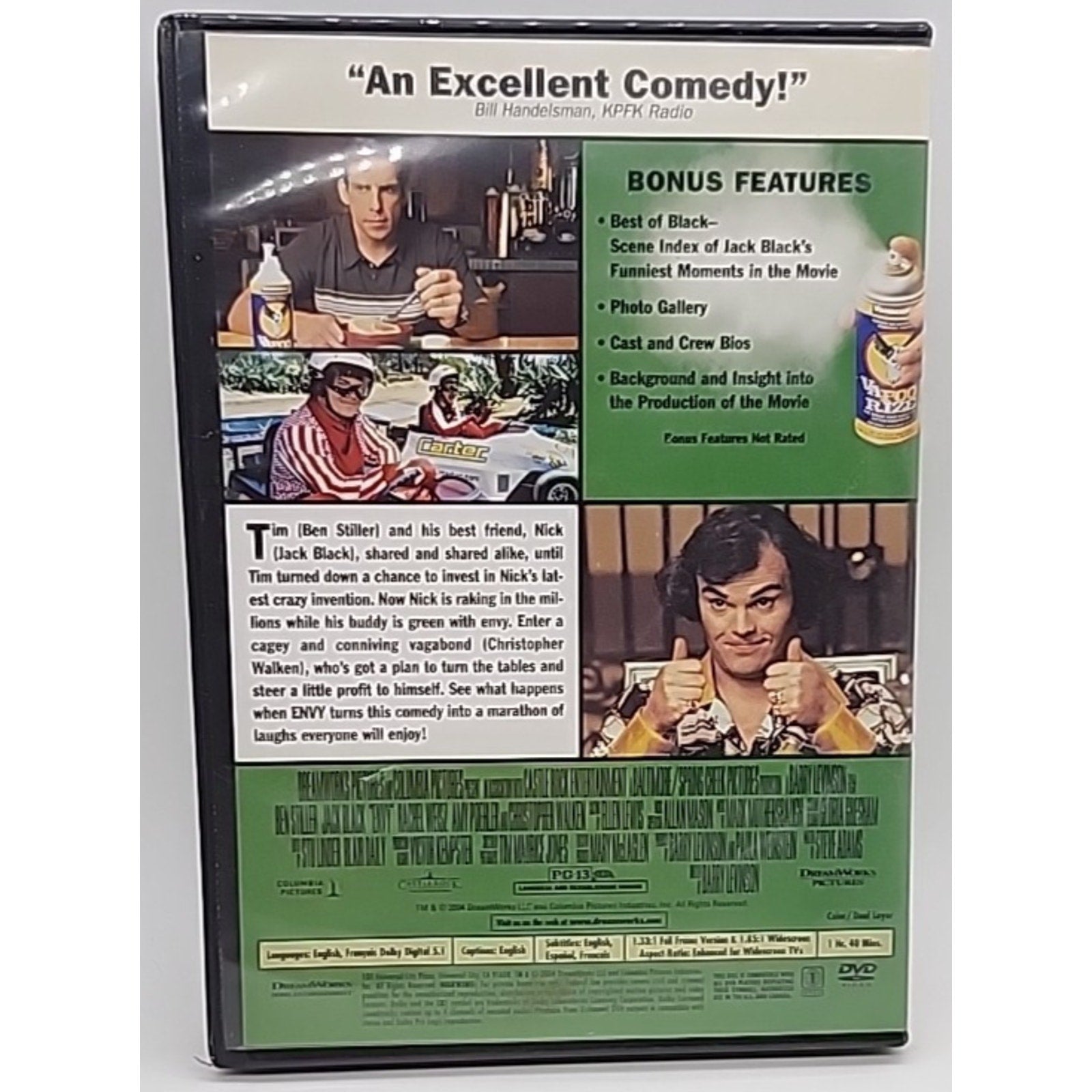 Envy (DVD, 2004)