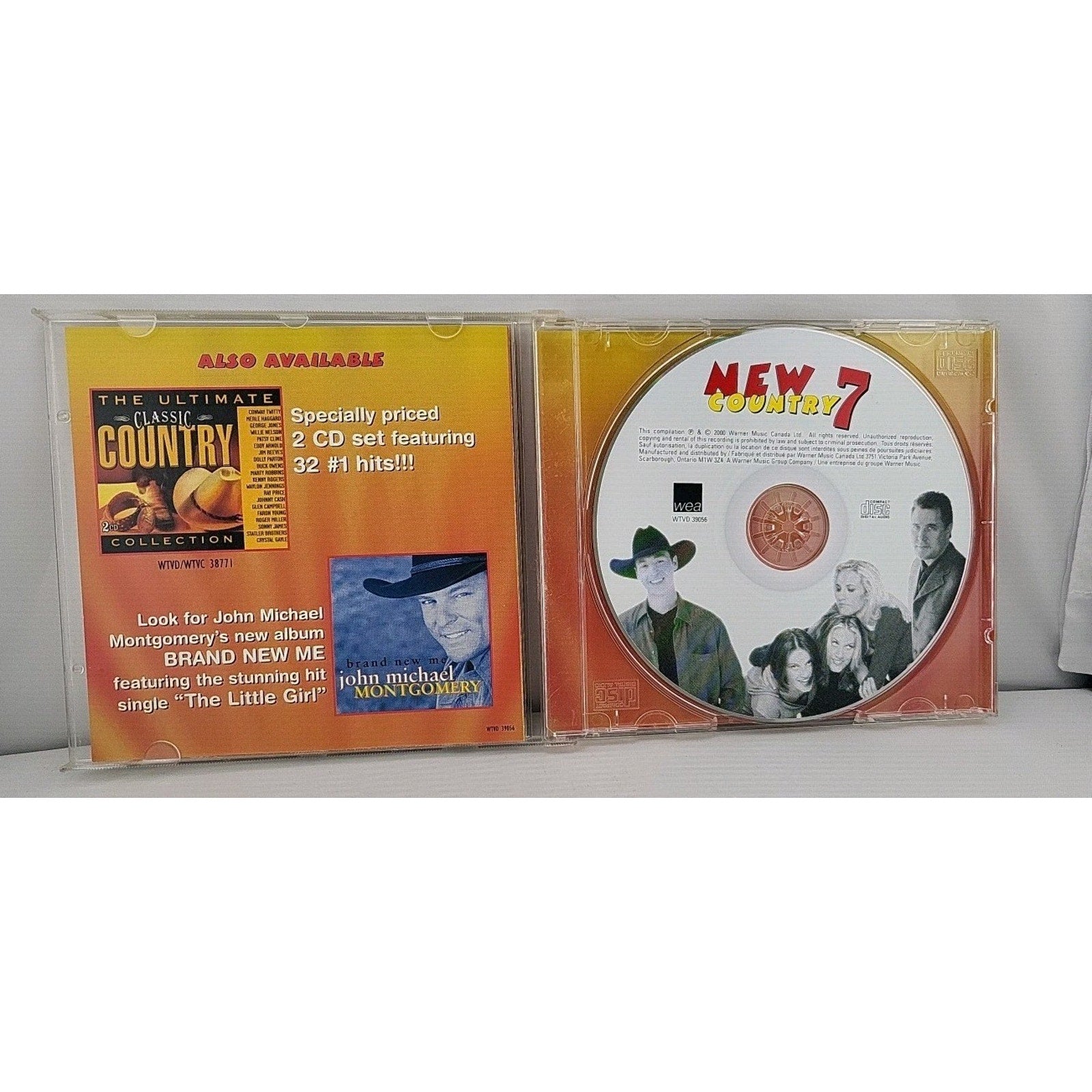 New Country, Vol. 7 by Various Artists (CD, Nov-2000, EMI Music Distribution)
