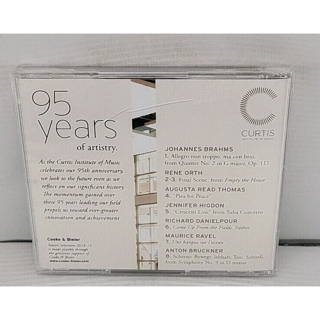 Curtis Institute Of Music 95 Years of Artistry CD *Brand New*