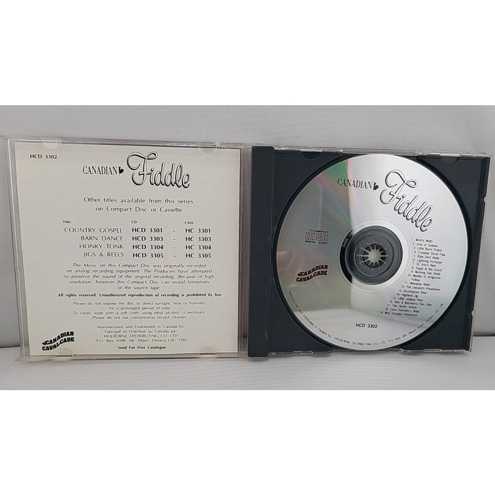 Canadian Fiddle Music CD
