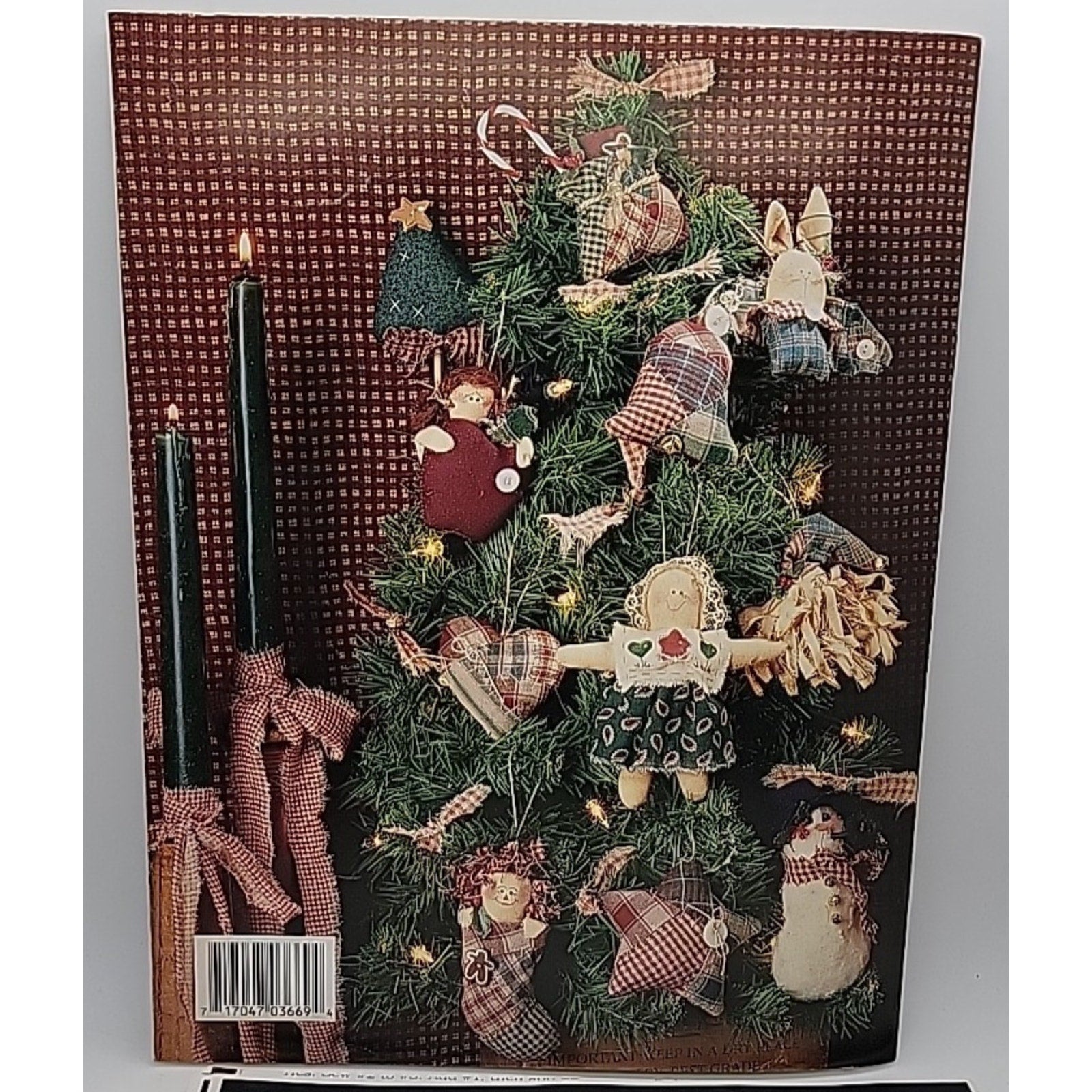 DPC Holiday Treasures by Cheryl Haynes Leaflet Book Stitching Sewing Crafting
