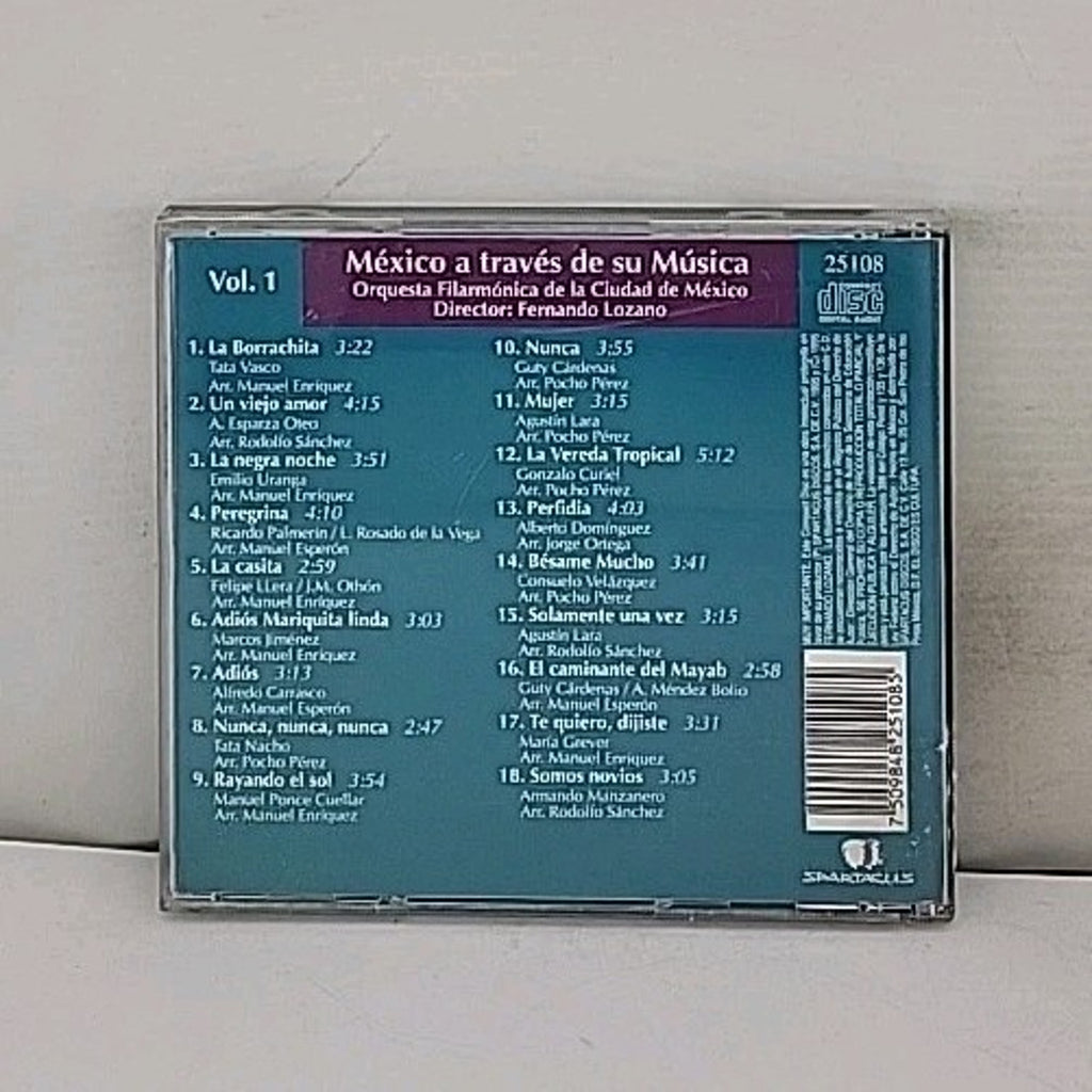 Orquesta De La Ciudad De Mexico -Mexico A Traves De Su Musica-Mexican CD ALBUM,