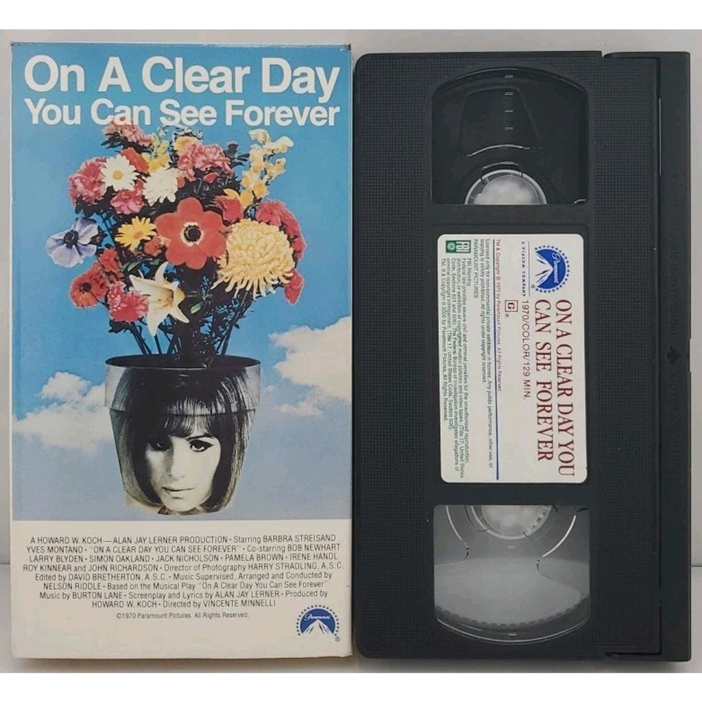 On a Clear Day You Can See Forever (VHS, 1998)