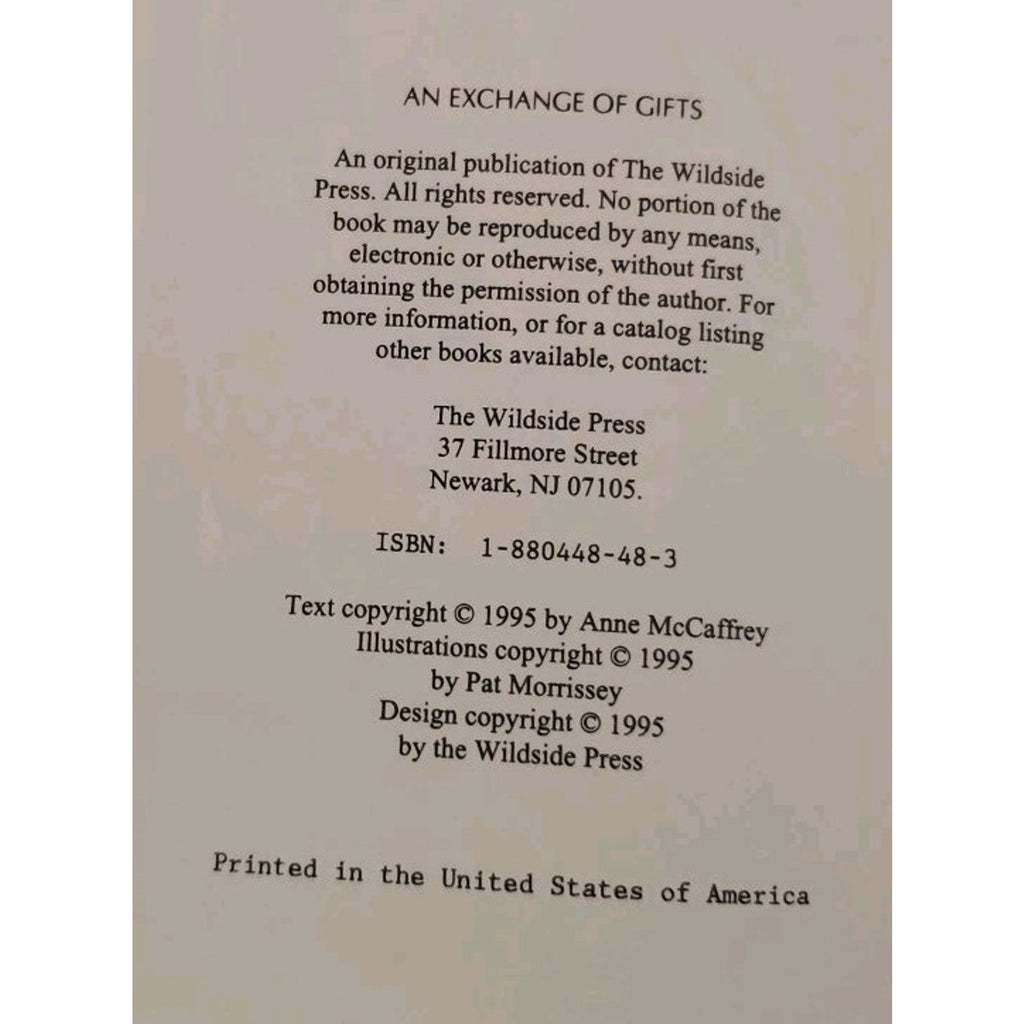 An Exchange of Gifts - Hardcover By Mccaffrey, Anne