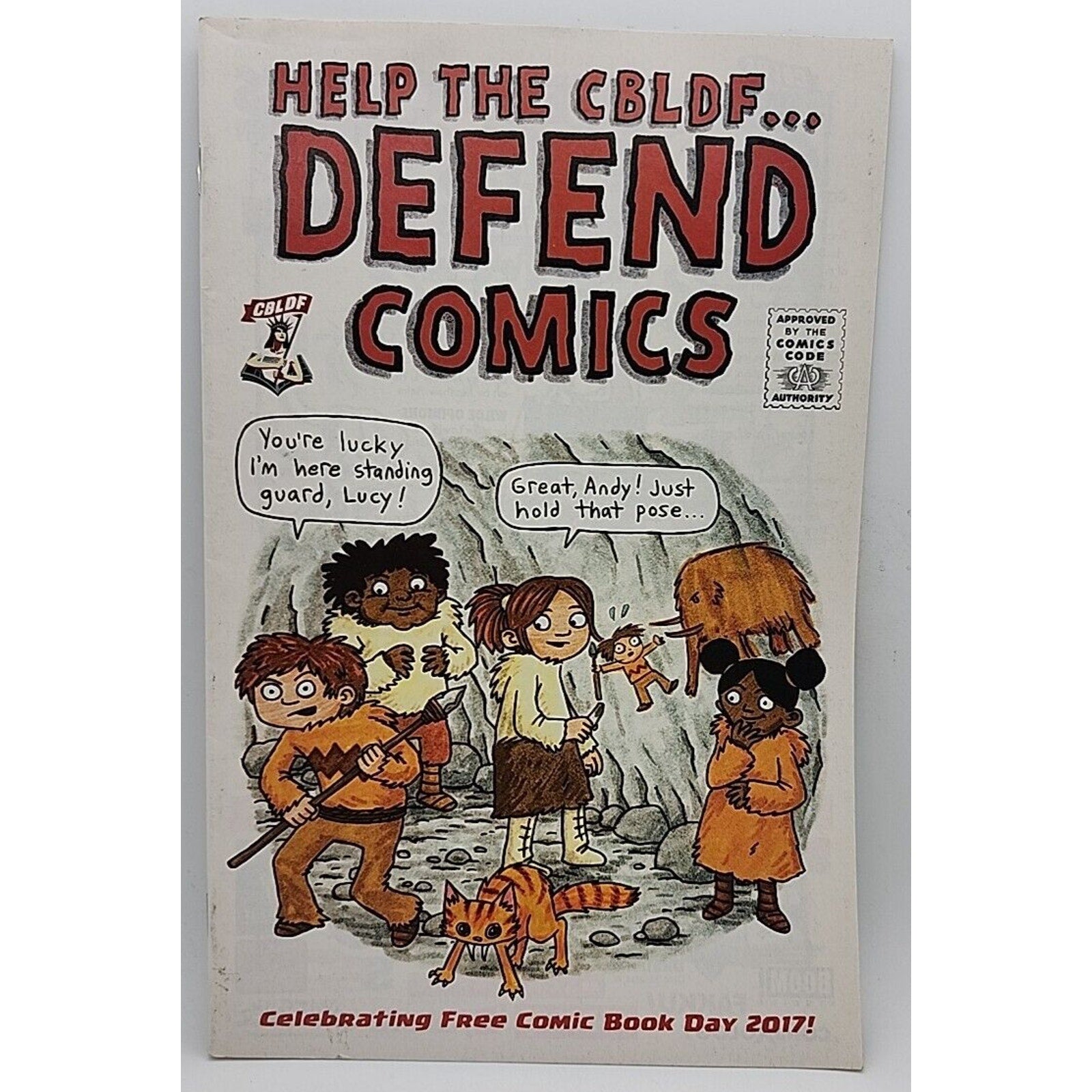Free Comic Book Day 2017: Help the CBLDF Defend Comics #1