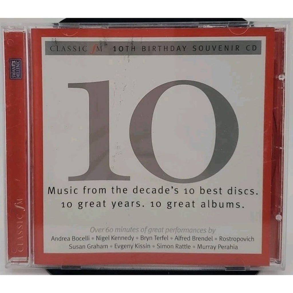 Classic FM - 10th Birthday Souvenir CD - Chopin, Elgar, Bach!