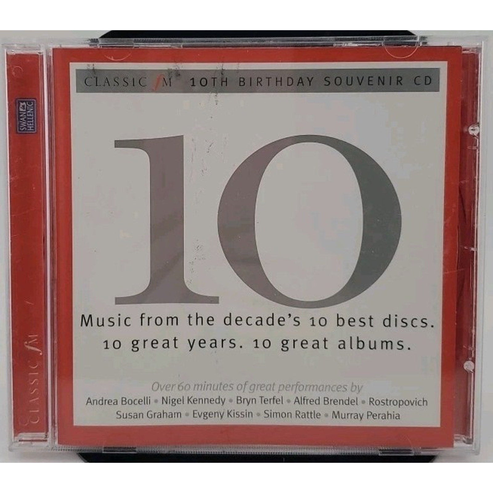 Classic FM - 10th Birthday Souvenir CD - Chopin, Elgar, Bach!