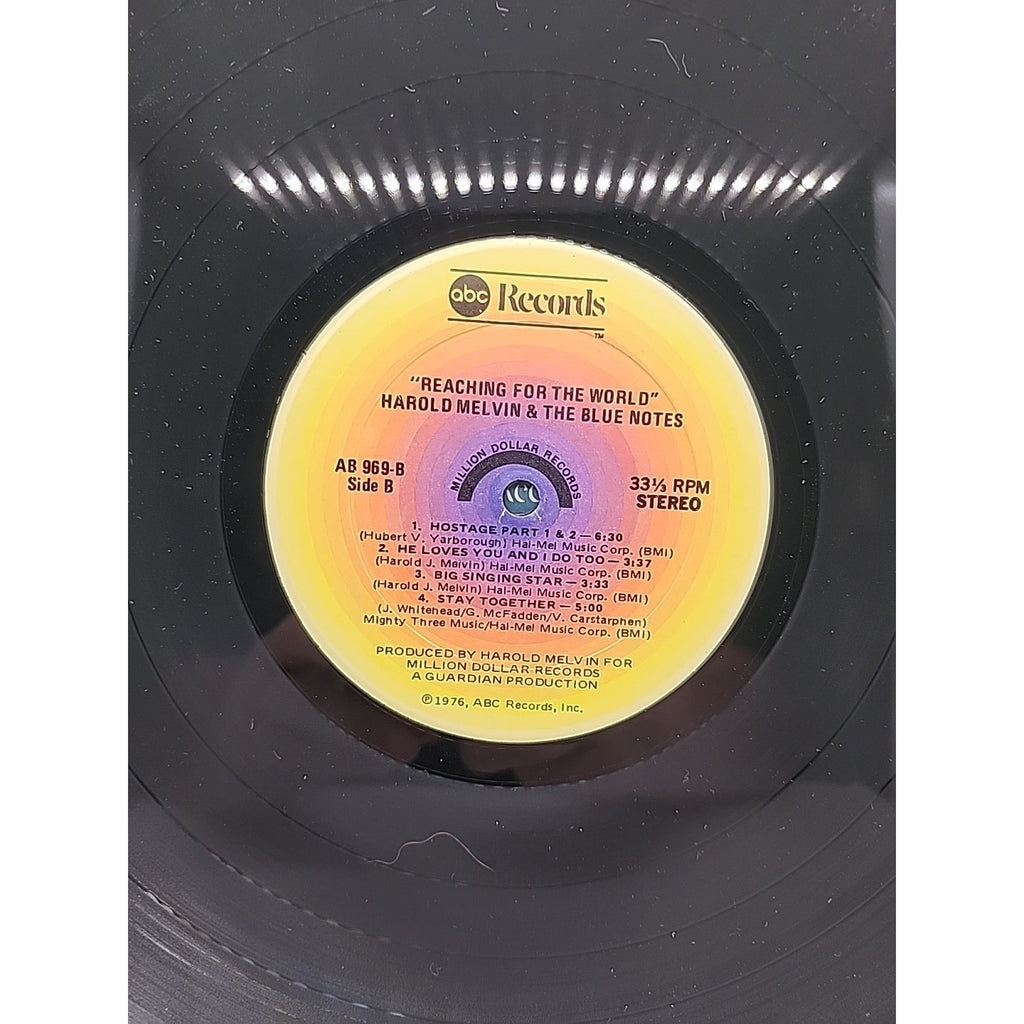 Harold Melvin And The Blue Notes - Reaching For The World - Record LP AB-969