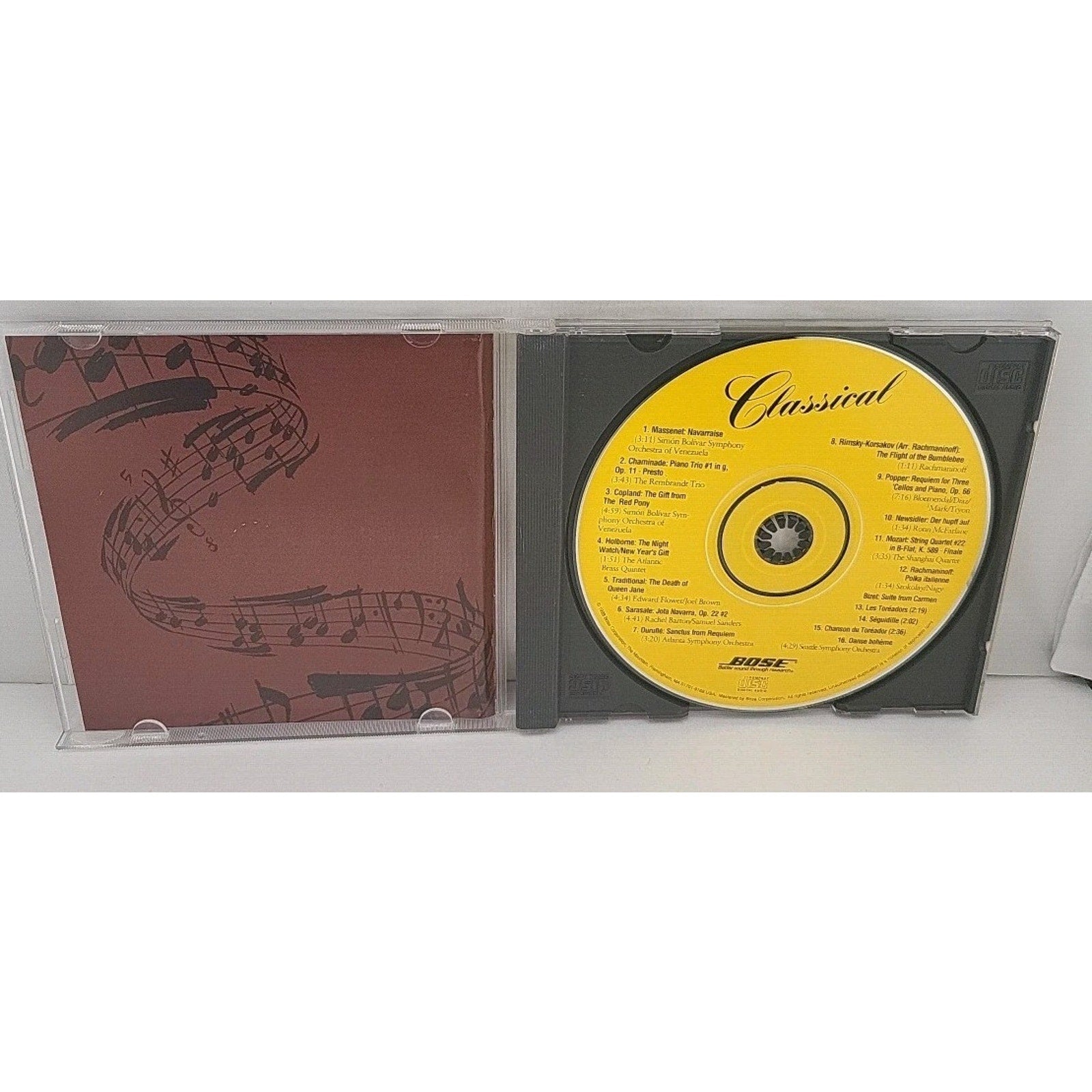 Bose Classical Music CD Album