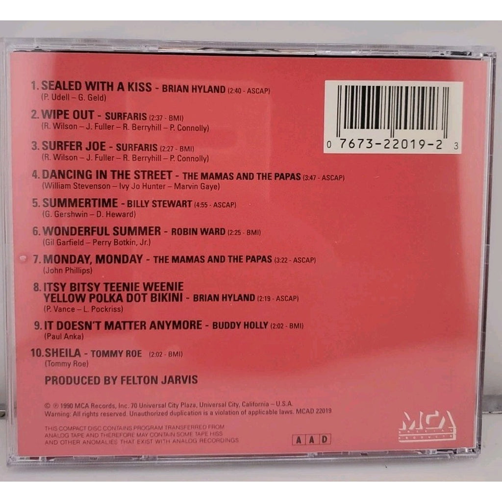 Summer Hits of the 50's & 60's by The Summer Hits (CD, 1995)