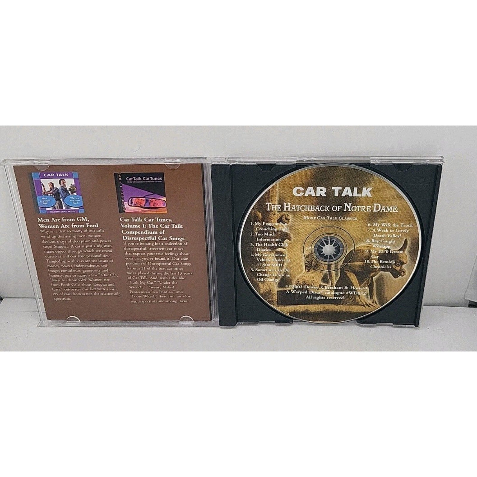 Car Talk the Hatchback of Notre Dame More Car Talk Classics CD