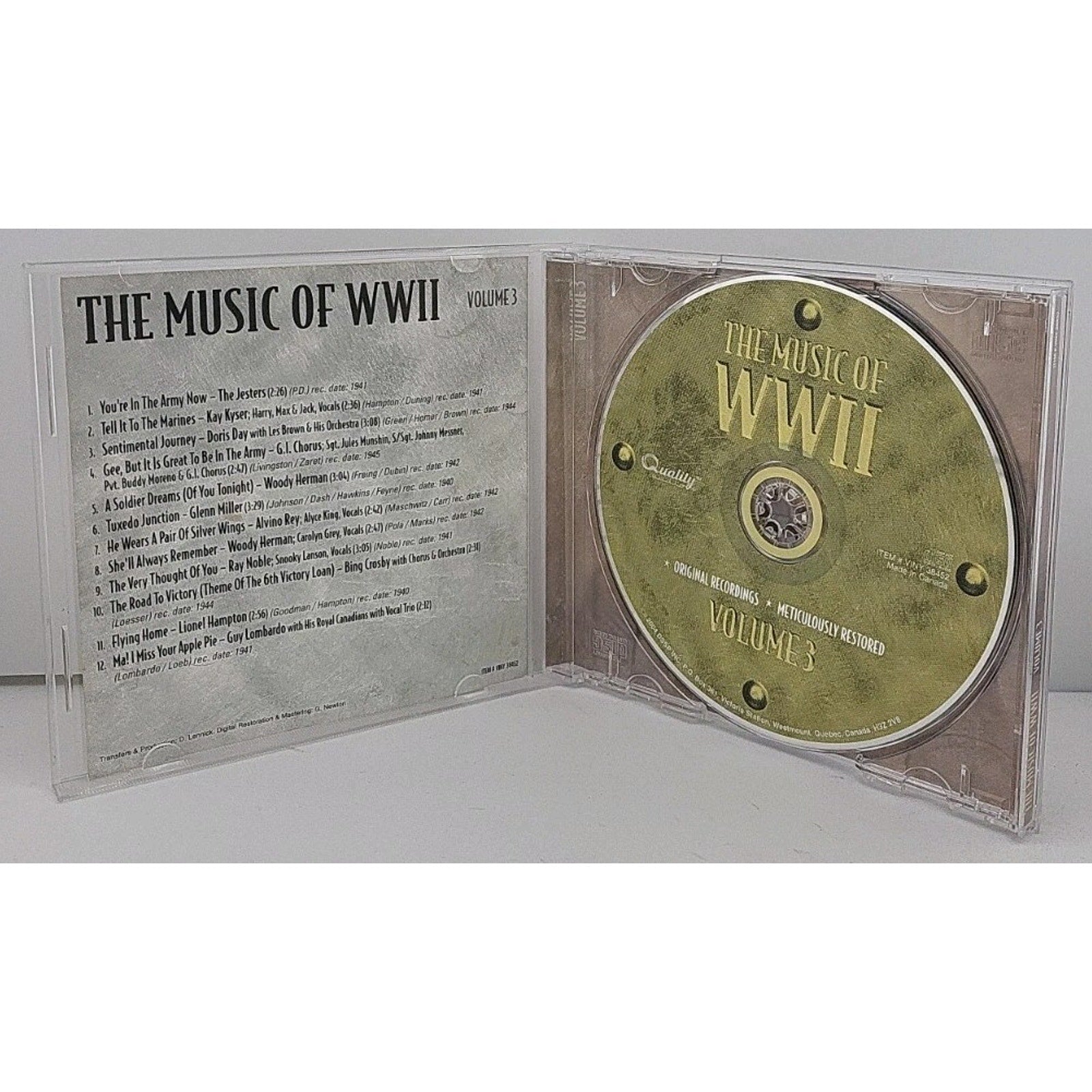 The Music of World War 2 Volume 3 CD