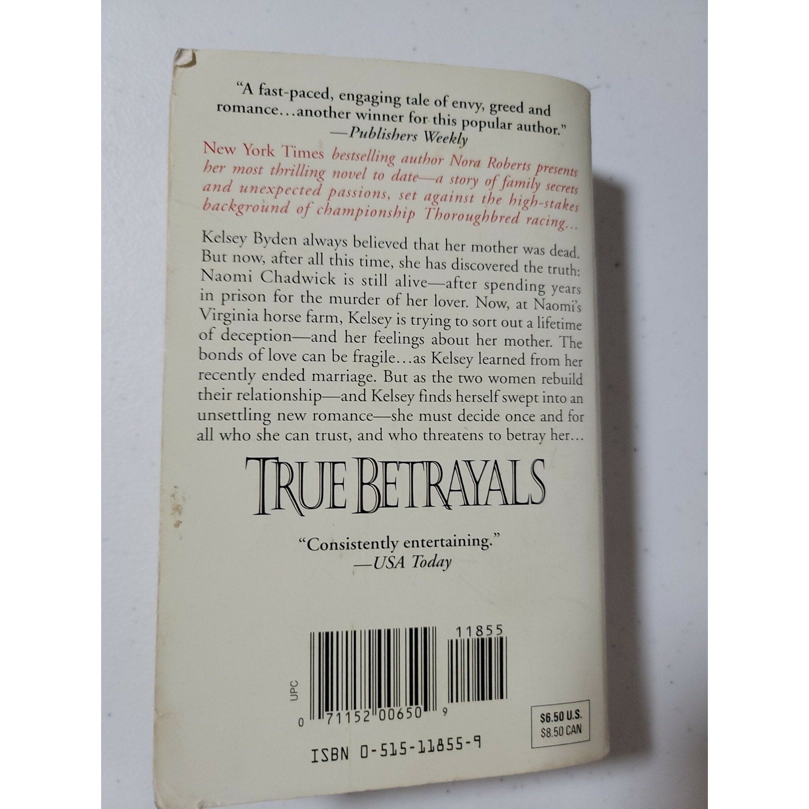 Nora Roberts True Betrayals