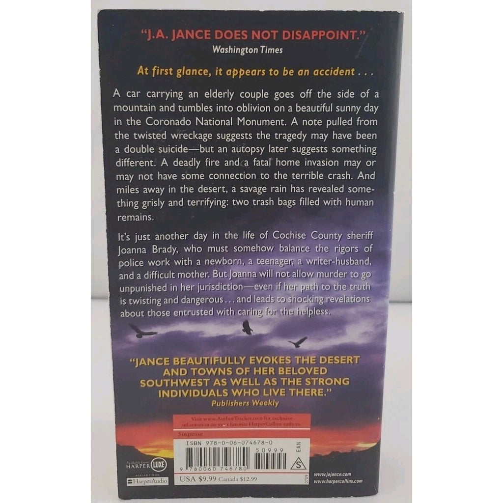 Damage Control by J. A. Jance (2009, Mass Market)