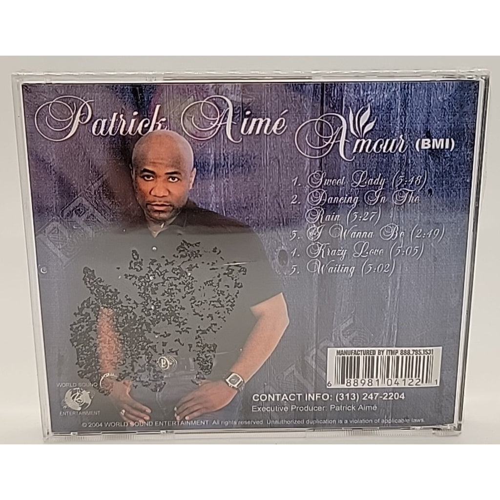 Patrick Aime Amour (CD) *Brand New*