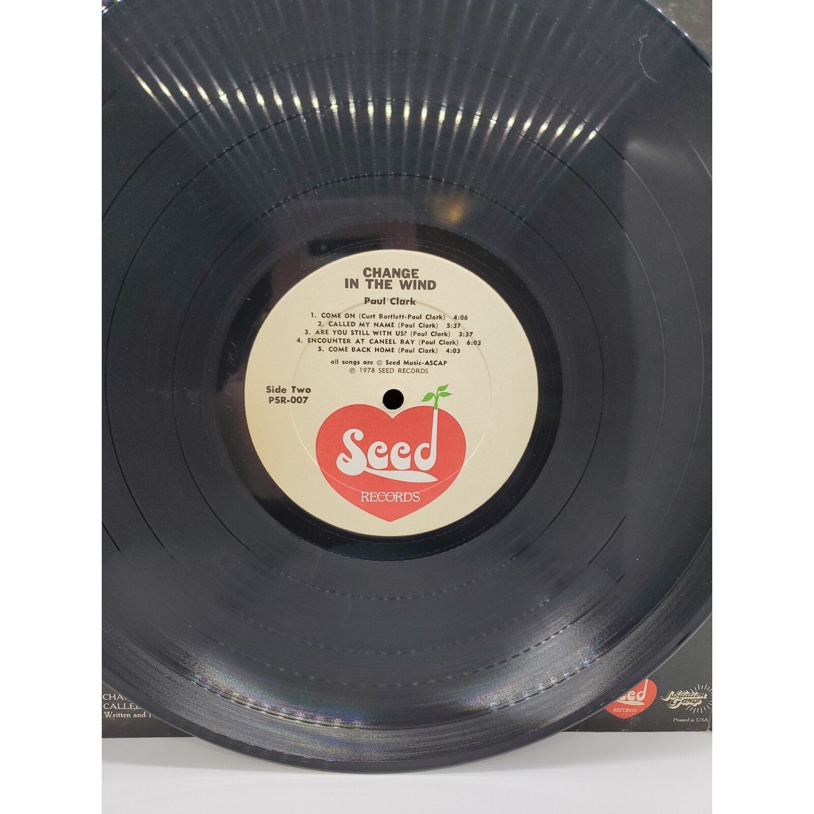 Paul Clark Change in the Wind (Record)