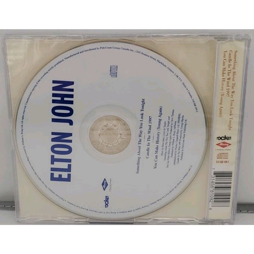 Something About the Way You Look Tonight/Candle in the Wind 1997 *Brand New* CD