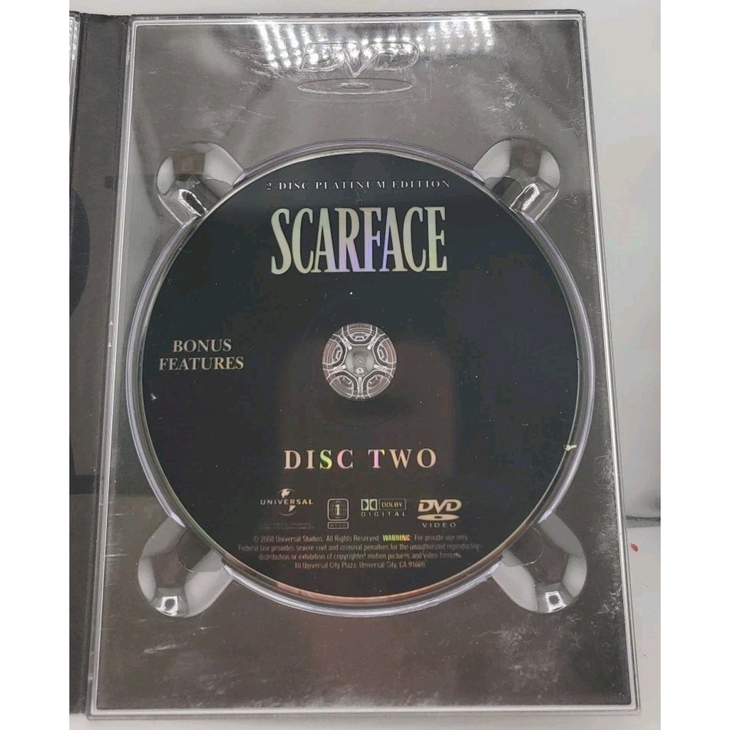 Scarface Platinum Edition (DVD, 1983)