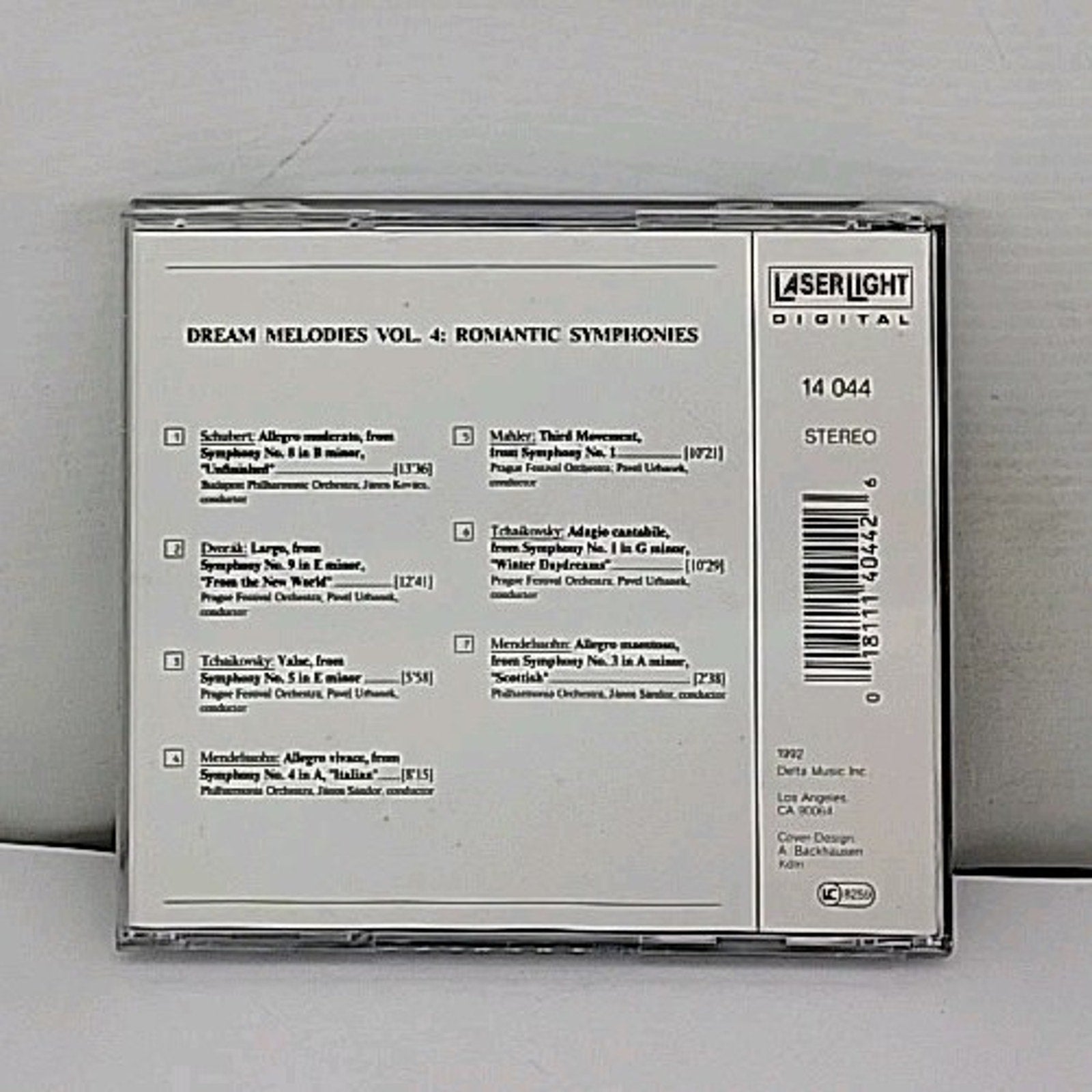 Vol. 4 Romantic Symphonies by Various (CD, 1992)