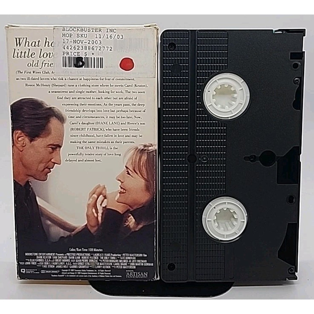 The Only Thrill (VHS, 2000)