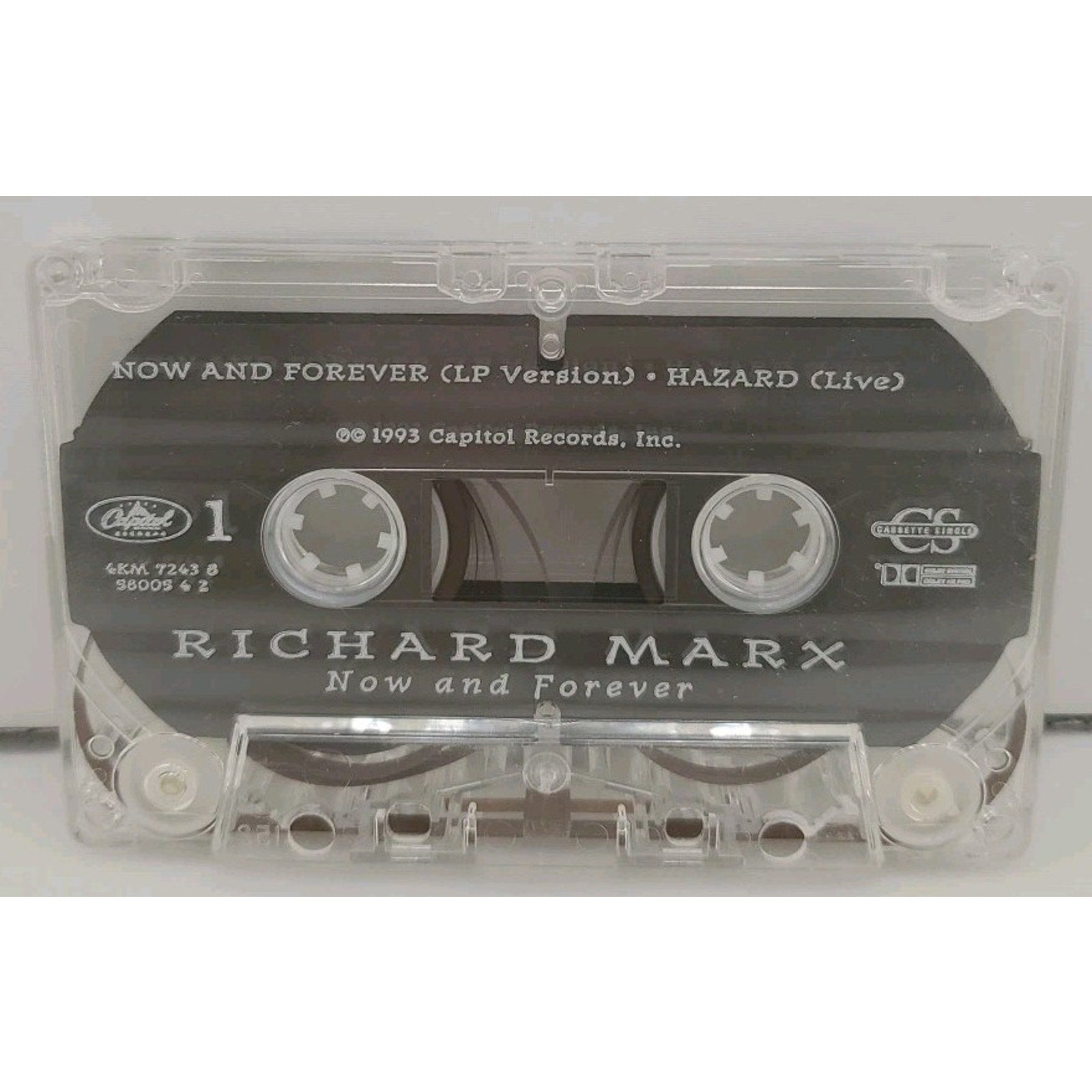 Now and Forever by Richard Marx Cassette Single - Capitol Records 1993