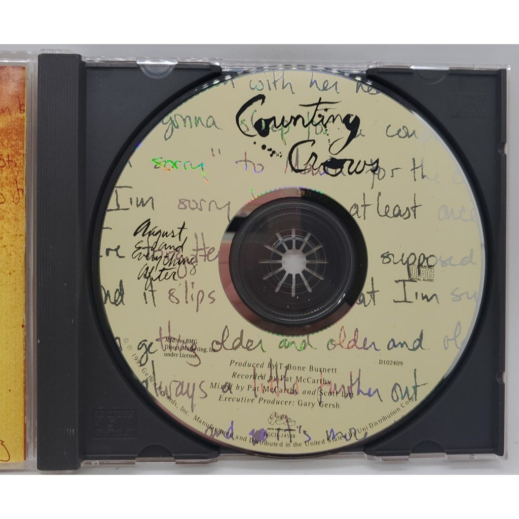 August & Everything after by Counting Crows (CD, 1993)