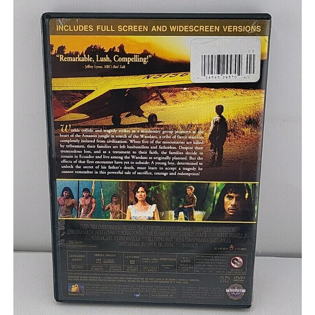 End of the Spear (DVD, 2006)