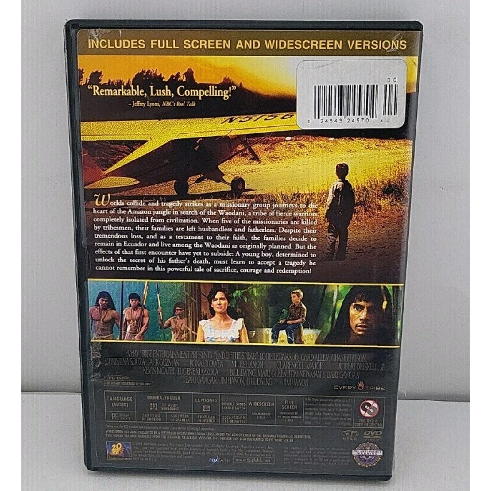 End of the Spear (DVD, 2006)