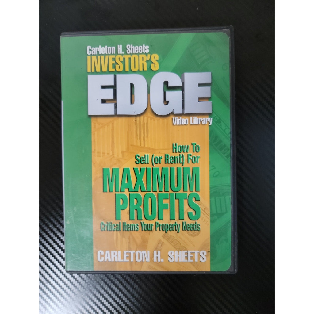 Carleton H. Sheets Investor's Edge Video Library (DVD)