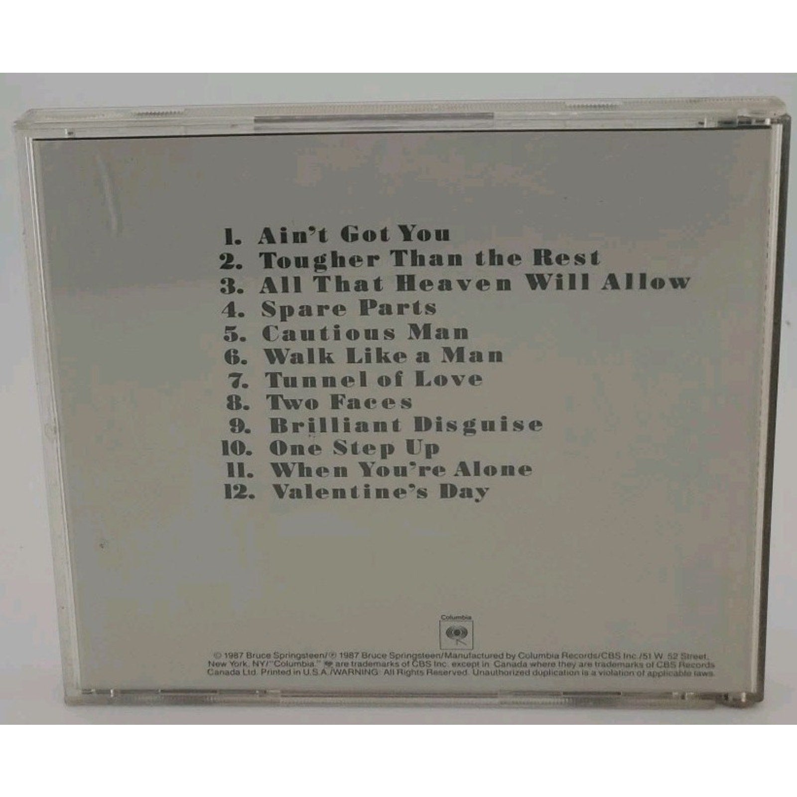 Tunnel of Love by Springsteen, Bruce (CD, 1987)